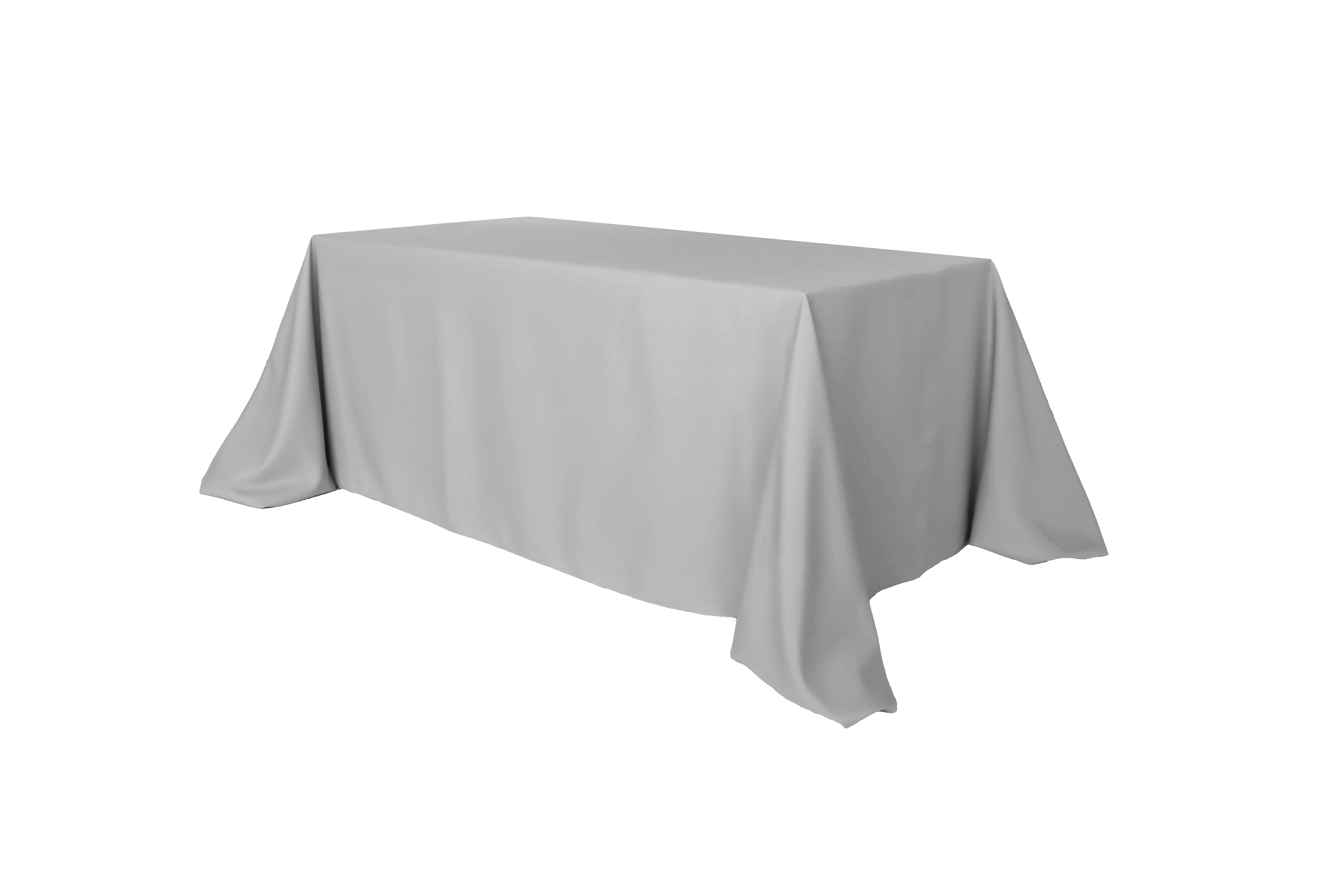 Tischdecke grau - 250 x 350 cm (lang)