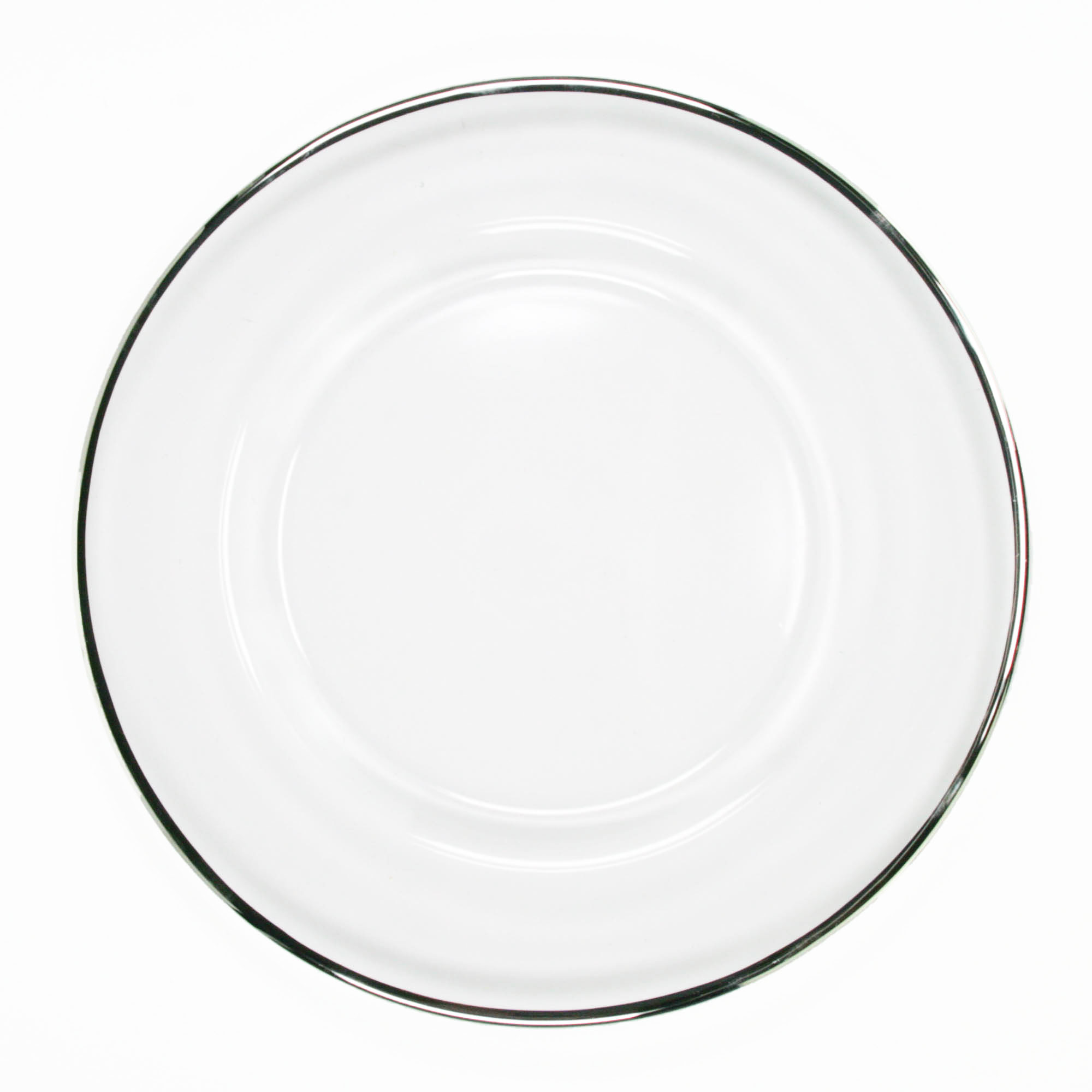 London - Platzteller silber Rand 33cm