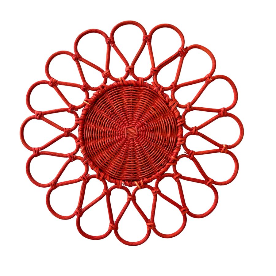 Petal - Platzset rot 38cm