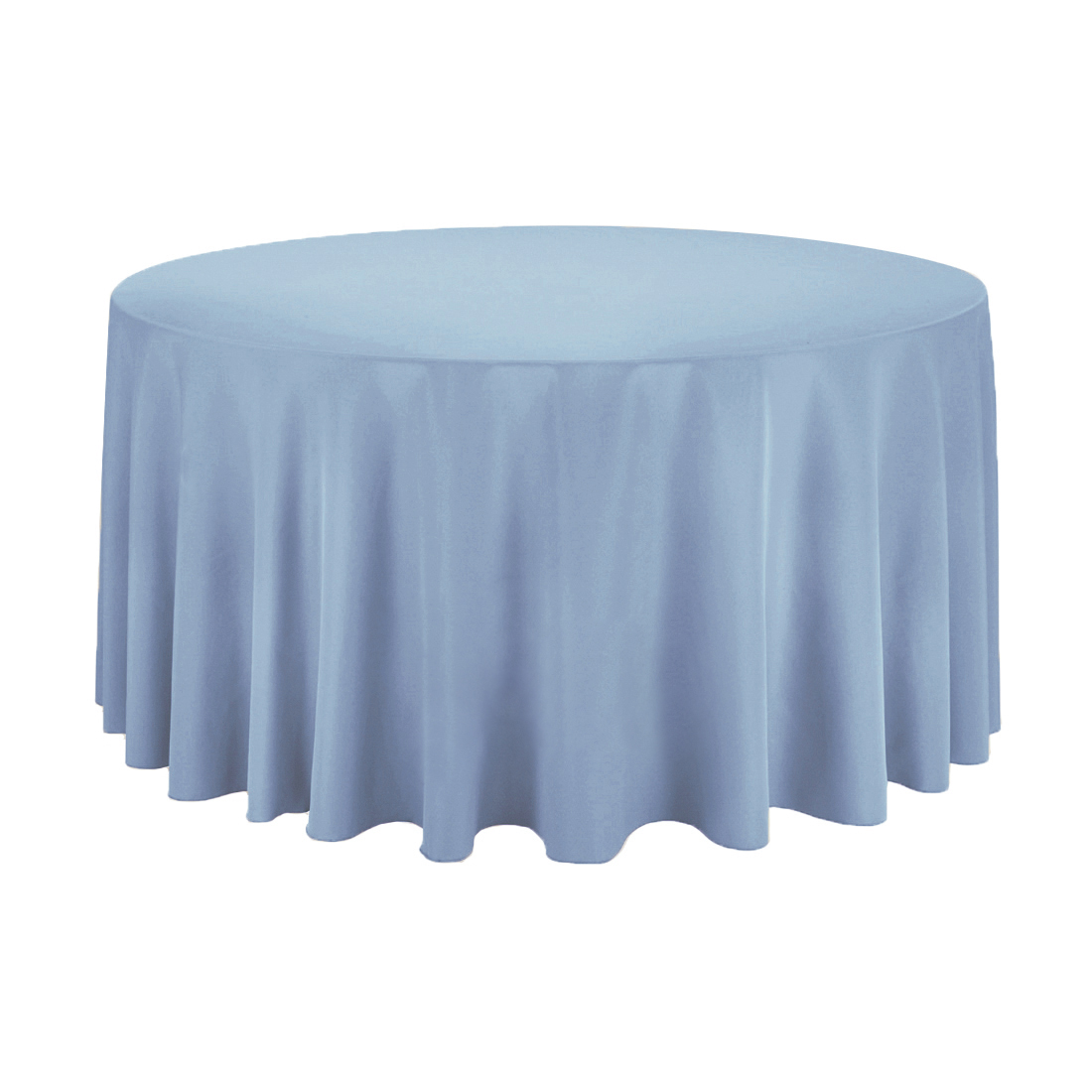 Tischdecke rauchblau - Ø 330 cm (rund)