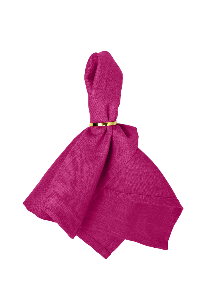 Leinenserviette pink