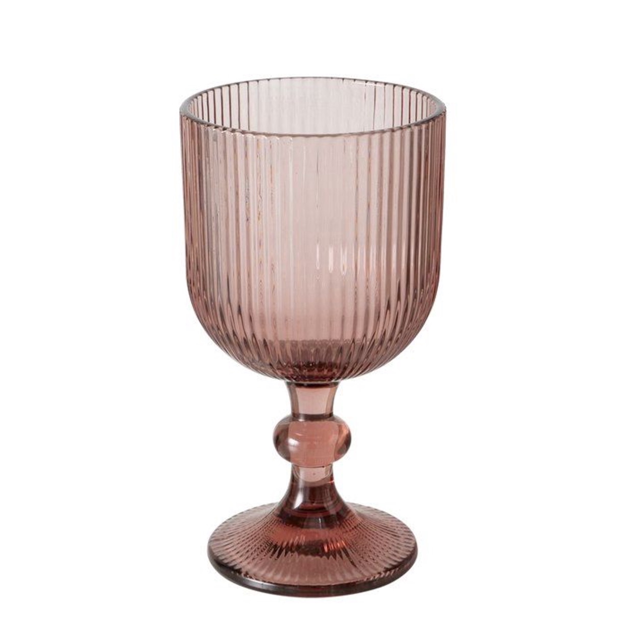 Rigano- Weinglas dunkelrosa