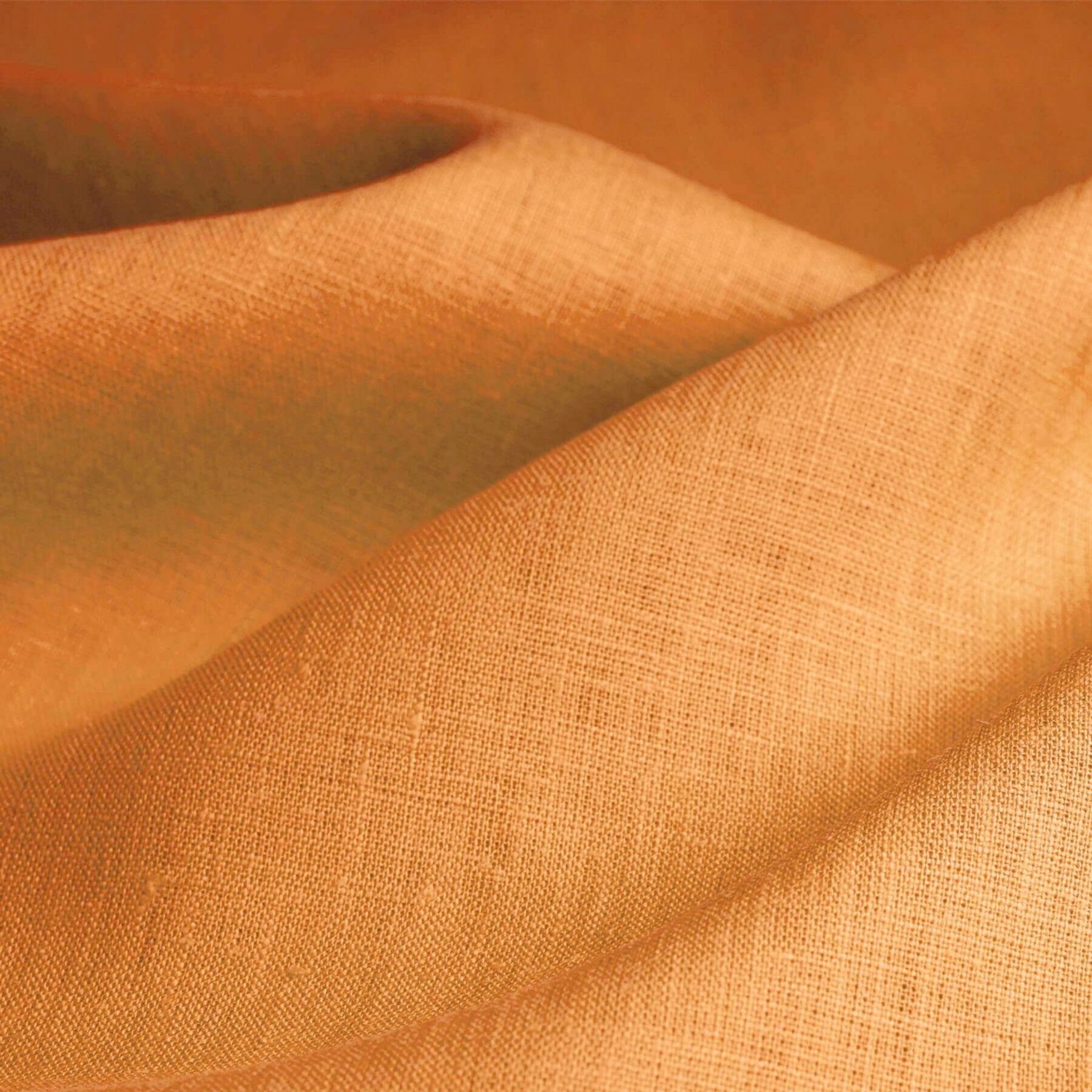 Leinen Tischdecke dusty orange - 250 x 350 cm (lang)