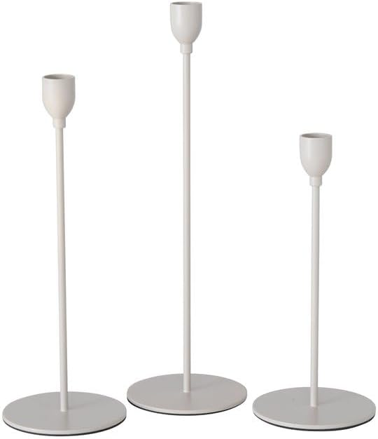 Kerzenständer Set Malte weiß