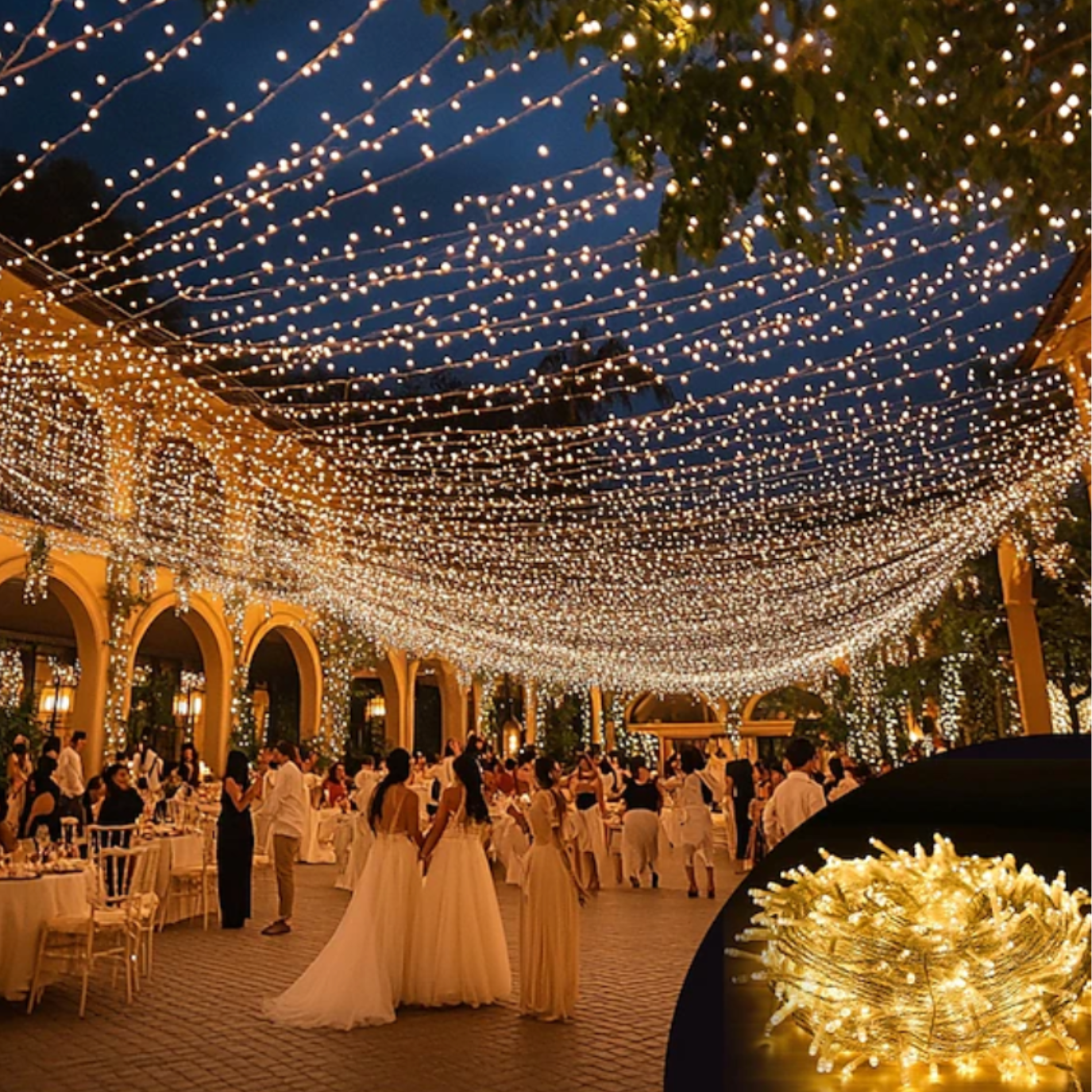 LED LICHTERKETTE FÜR LICHTERHIMMEL