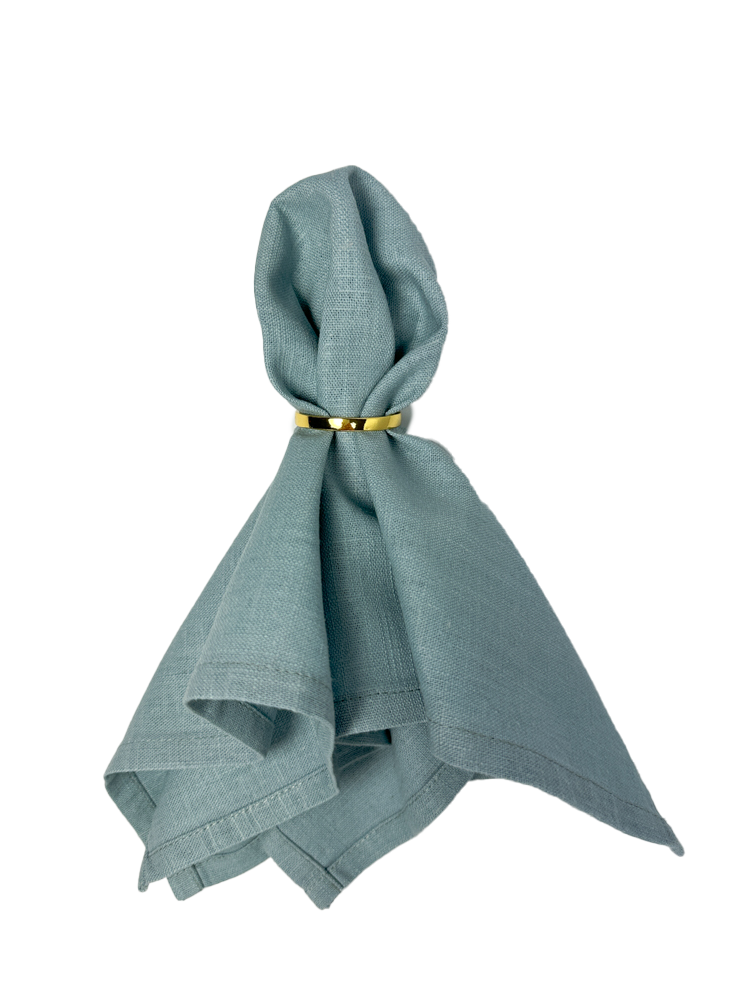 Leinenserviette meergrün